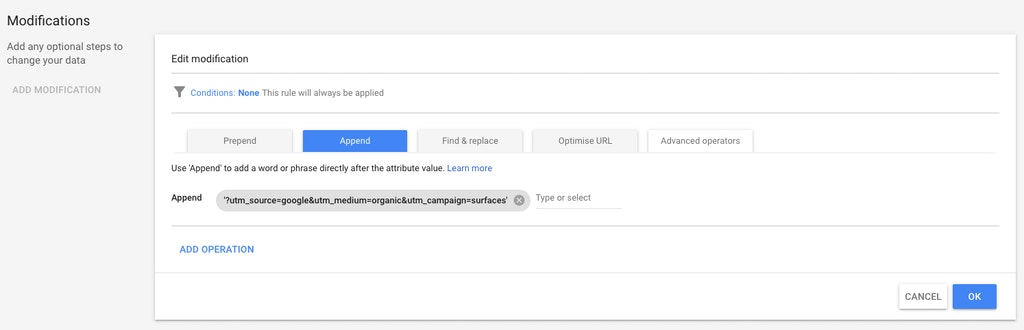 A screenshot of the permanent redirect checkbox in Magento